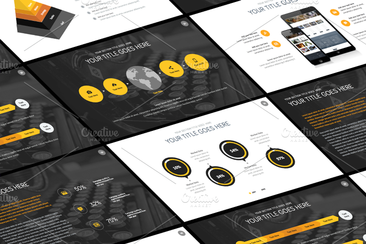THE PROJECT - Keynote Template, a Presentation Template by Slidehack (Photo 2 of 4)