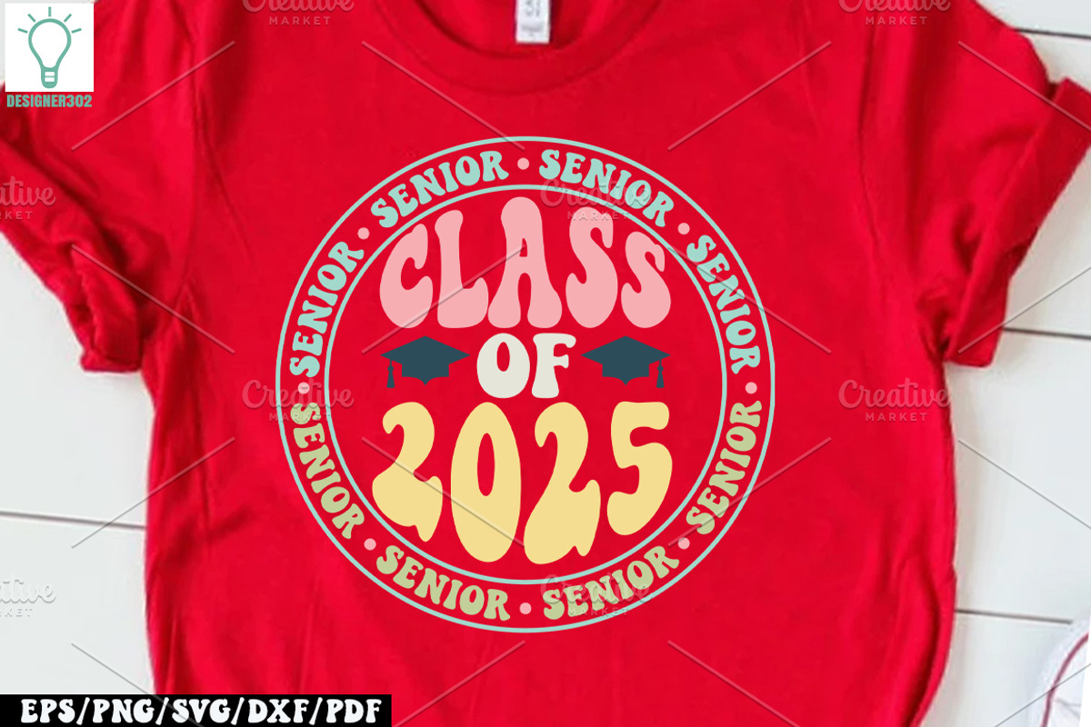 Graduation 2025 Svg Bundle,Grad 2025, a Graphic by Designer302 (Photo 7 of 11)