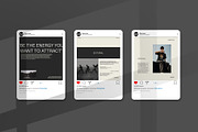 Alohomora Instagram | PSD Template, a Social Media Template by Azruca (Thumbnail 8 of 8)