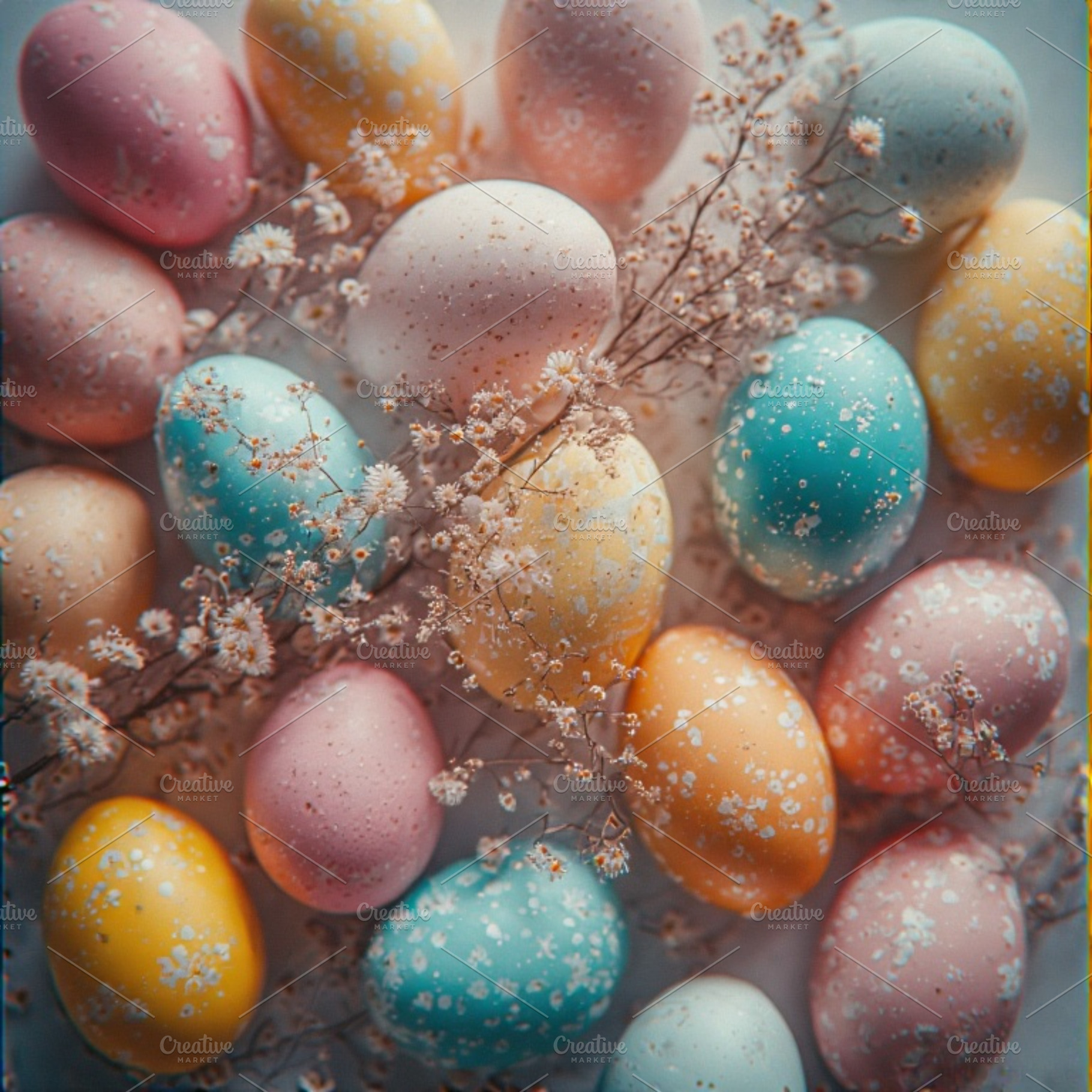 Pastel Eggs Easter Bunny image, a Holiday Photo by ComfortQ