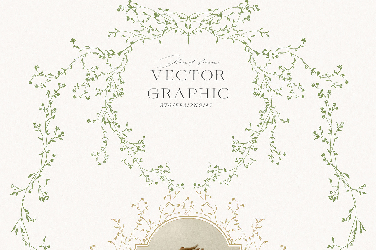 Floral Vector Clipart PNG Graphic, a Decorative Illustration by Veris Studio (Photo 14 of 16)
