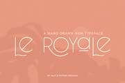 Le Royale Font, a Sans Serif Font by Salt & Pepper Designs (Thumbnail 1 of 10)