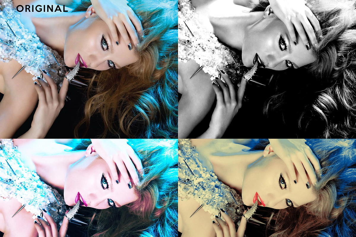 Set 3. 34 Photoshop Lighting Actions, an Action Add-On by JasGraphicTools (Photo 5 of 5)