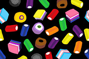 All Sorts Sweets in LGBTQ+ colours, a Pattern Graphic by Mintpoptrend (Thumbnail 1 of 2)