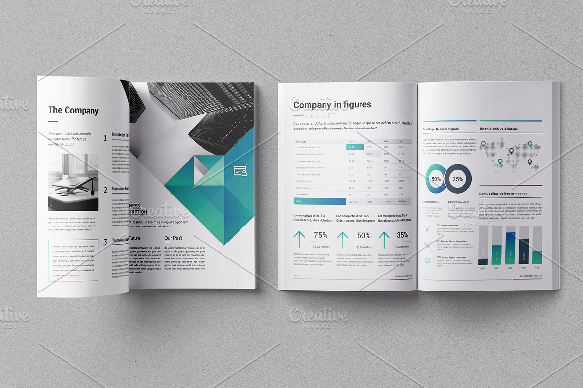 Brochure Bundle - 4 in 1, a Brochure Template by Brochure-Market (Photo 18 of 39)
