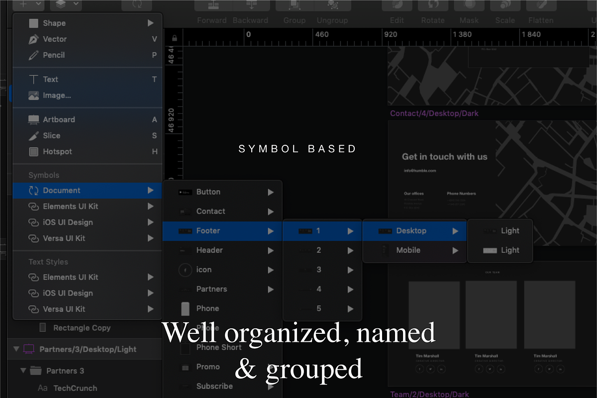 Web Wireframe Kit for Corporate Site, a Wireframe Template by UX Design Mastery Shop (Photo 5 of 10)