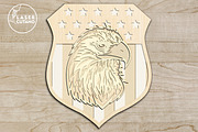 Eagle Multilayer Wall Decor,Cut File, a Templates & Theme by LaserCutano (Thumbnail 7 of 7)