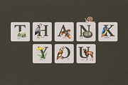 Forest Alphabet Watercolor Clipart, an Education Illustration by AnitaPol (Thumbnail 12 of 12)