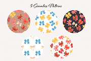 Bows Watercolor Collection, a Decorative Illustration by ElenaPlatovaArt (Thumbnail 3 of 7)