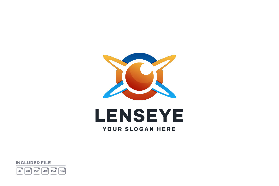 Lens Eye Logo, a Branding & Logo Template by yuanesei
