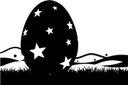 Night Landscape Egg Silhouette Bundl, an Illustration by Designs_River (Thumbnail 11 of 22)