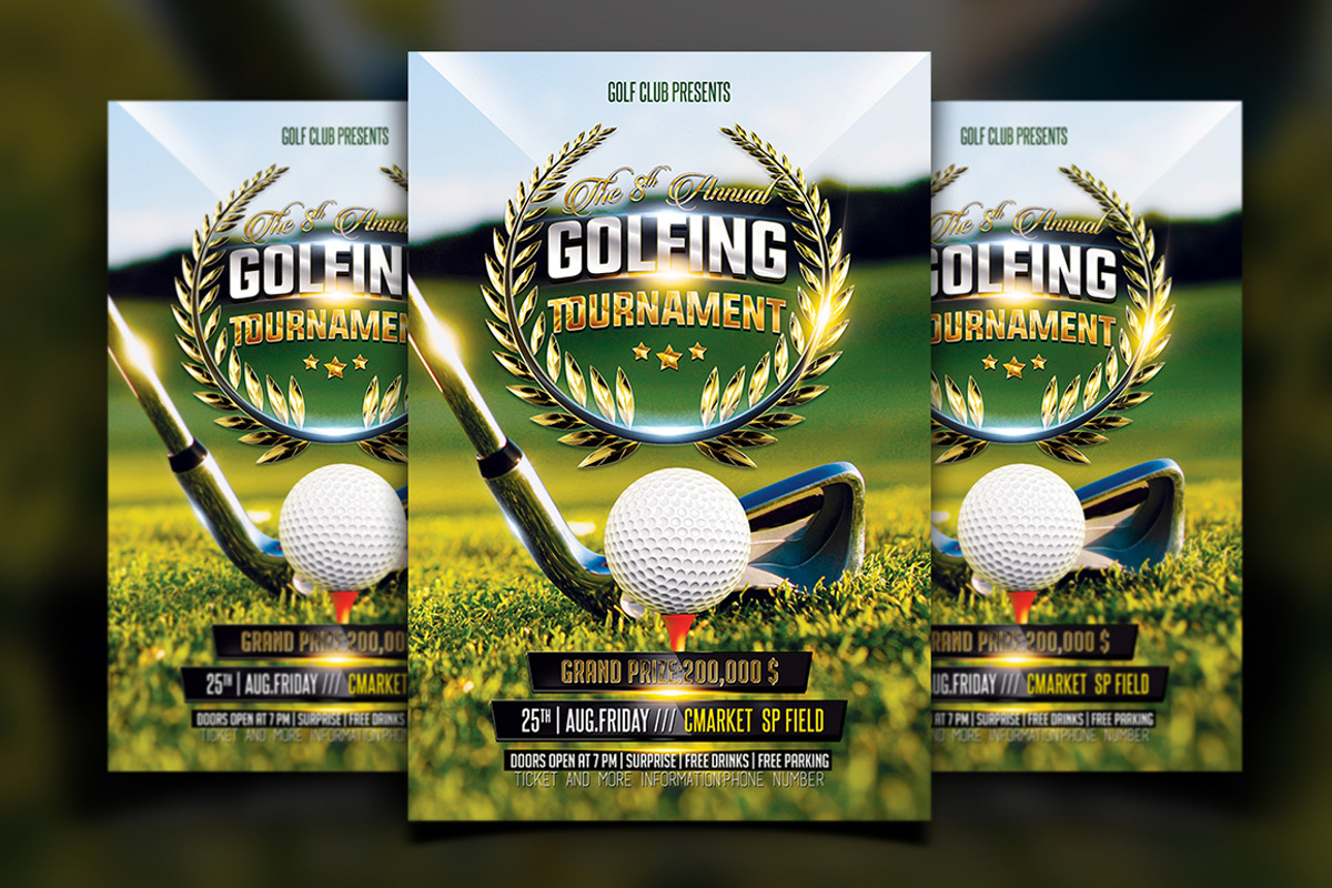 Sports Flyer Bundle, a Flyer Template by Basez Flyers (Photo 3 of 11)