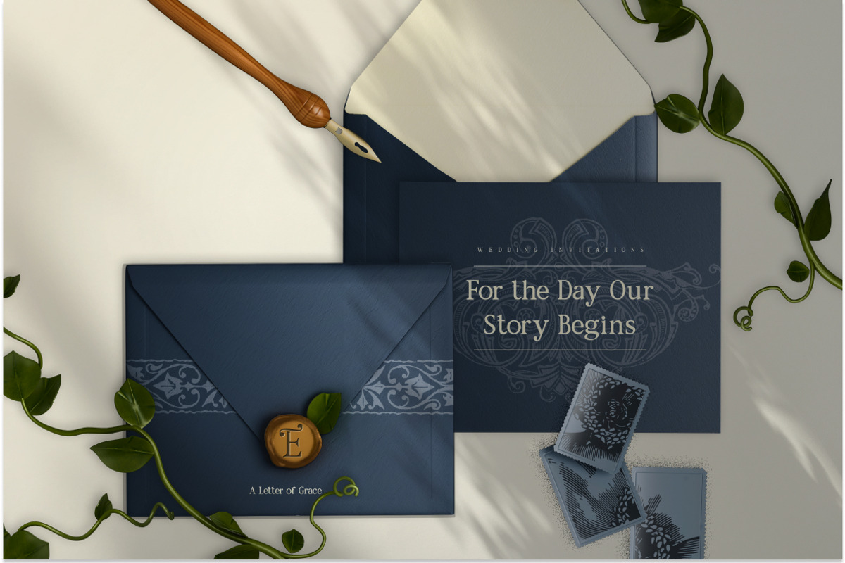Elcherin Elegant Display Serif Font, a Serif Font by Rasio Studio (Photo 6 of 7)