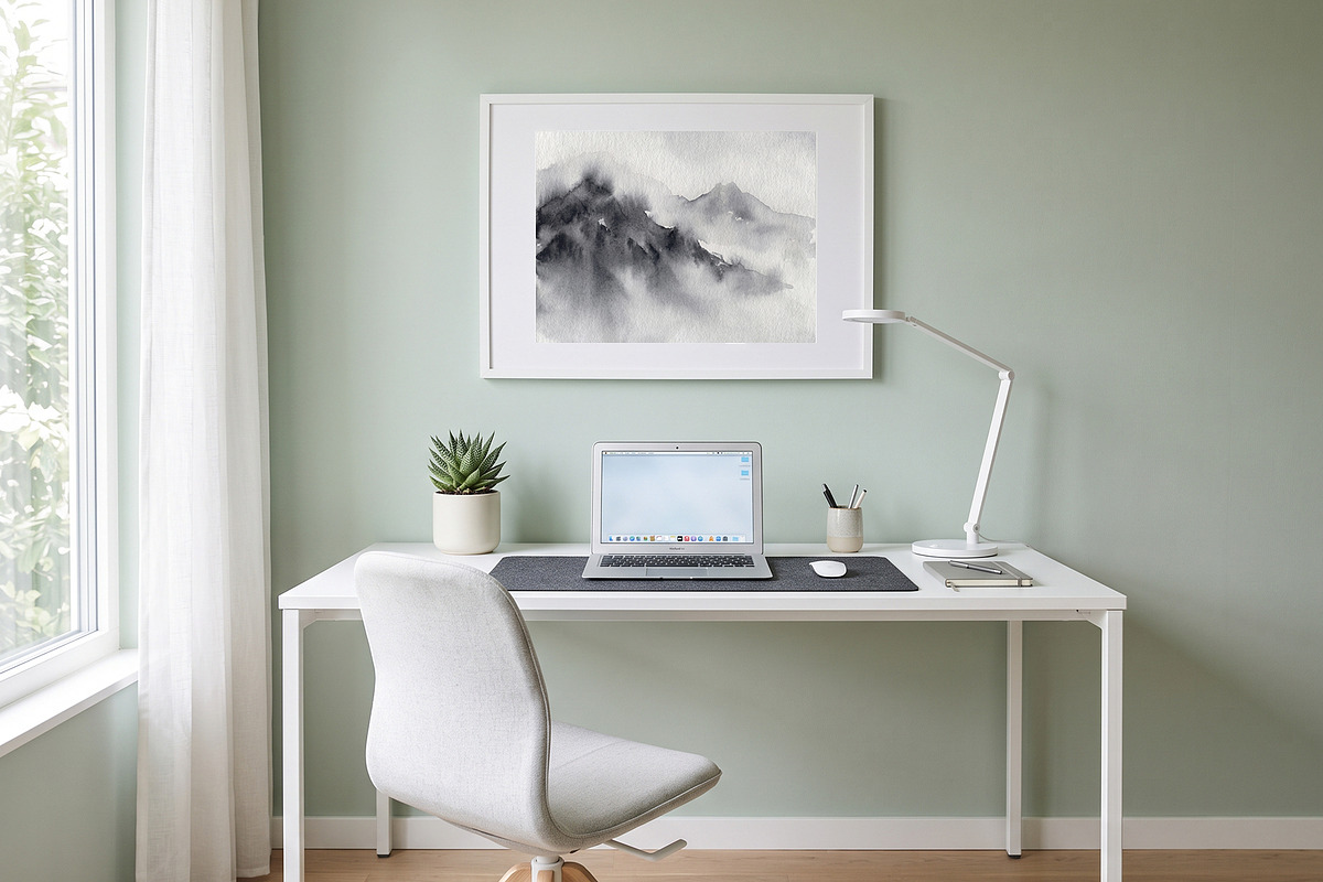 Watercolor Mountain Prints, a Decorative Illustration by Nadia Semyroz (Photo 5 of 8)