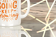 Mug White Soft Lights - Mockup, a Cups & Container Mockup by Milan Mockup (Thumbnail 3 of 5)