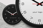 v1 Wall Clock Mockup, a Wearable Device Mockup by ArtefShop (Thumbnail 2 of 5)