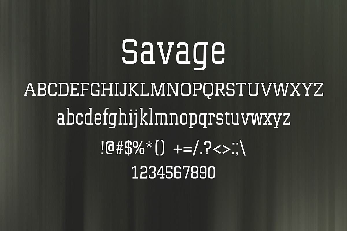 SAVAGE font, a Font by DmDesignsStoreArt (Photo 2 of 2)