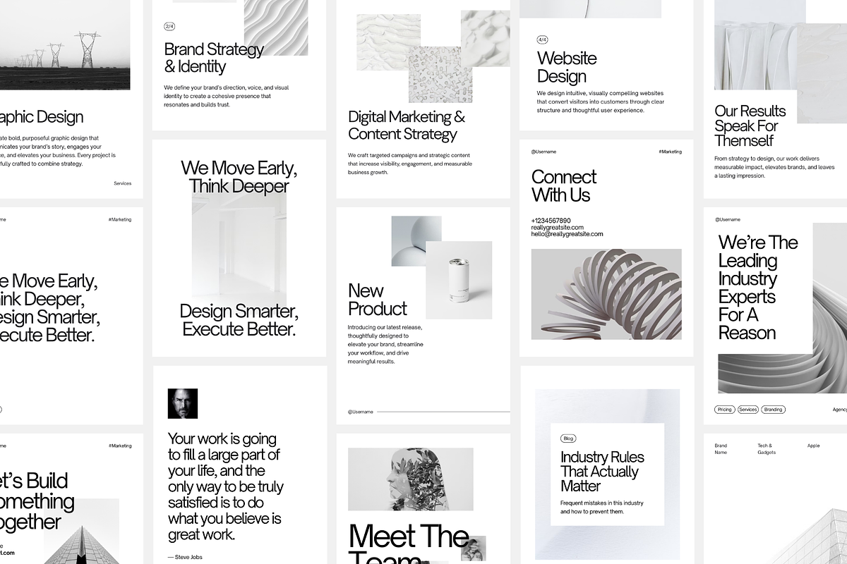 Modern Business Canva Templates, a Social Media Template by Defects (Photo 3 of 3)
