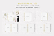 Planner & Agenda 7x9 Mockup, a Pens & Pencil Mockup by tomodachi studio (Thumbnail 2 of 6)