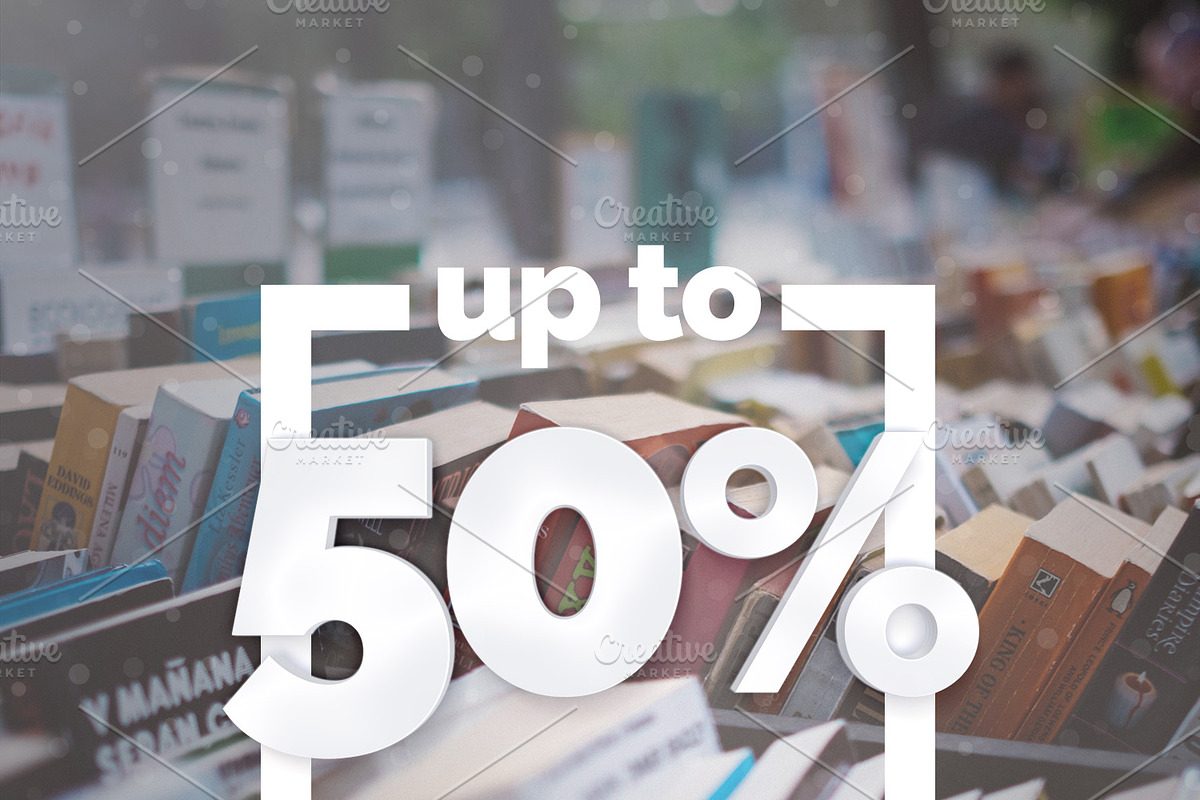 Promote your Sale on social media, an Illustration by Solid Pixel (Photo 2 of 19)