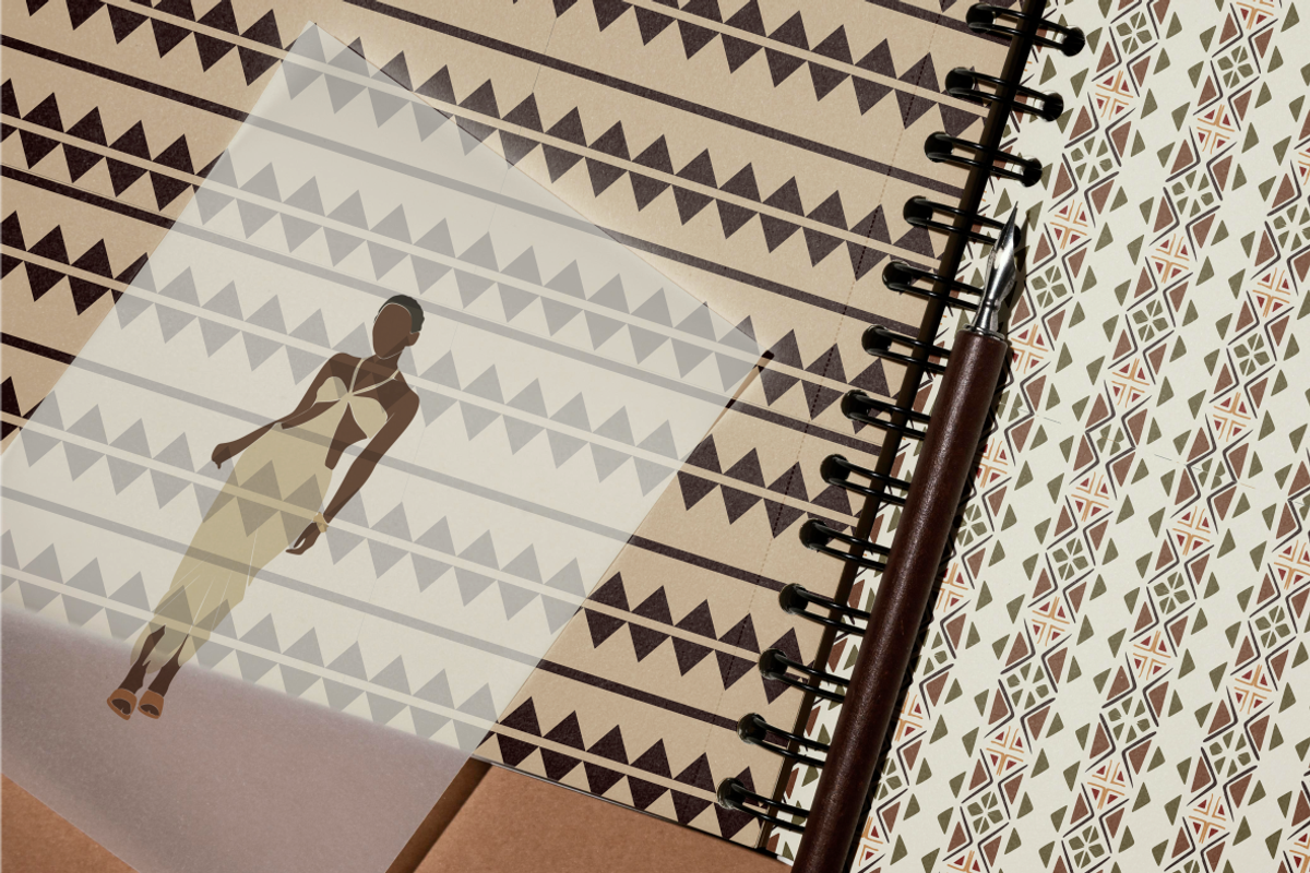 Black woman, African collection, a Decorative Illustration by Yana_mide (Photo 6 of 7)