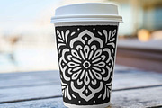 Black and White Decorative Tiles SVG, a Pattern Graphic by Pattern Whimsy (Thumbnail 2 of 4)