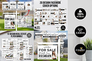 Real Estate Templates Realtor Canva, a Marketing Template by CreativeVinesStore (Thumbnail 3 of 8)
