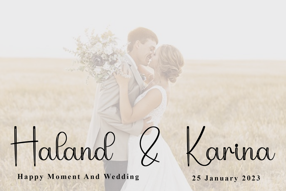 Heaven Writing, a Handwritten Font by InermediaSTUDIO (Photo 2 of 7)