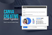 Email Signature Template Canva+Gmail, an Email Template by Waliullah Solutions (Thumbnail 4 of 5)