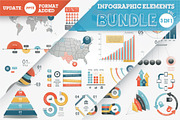 Infographic Elements Bundle, a Presentation Template by Infographic Paradise (Thumbnail 1 of 7)