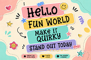 QuirkNest, a Serif Font by Wow Magic (Thumbnail 3 of 5)