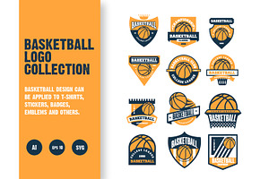 12 logo basketball BUNDEL
