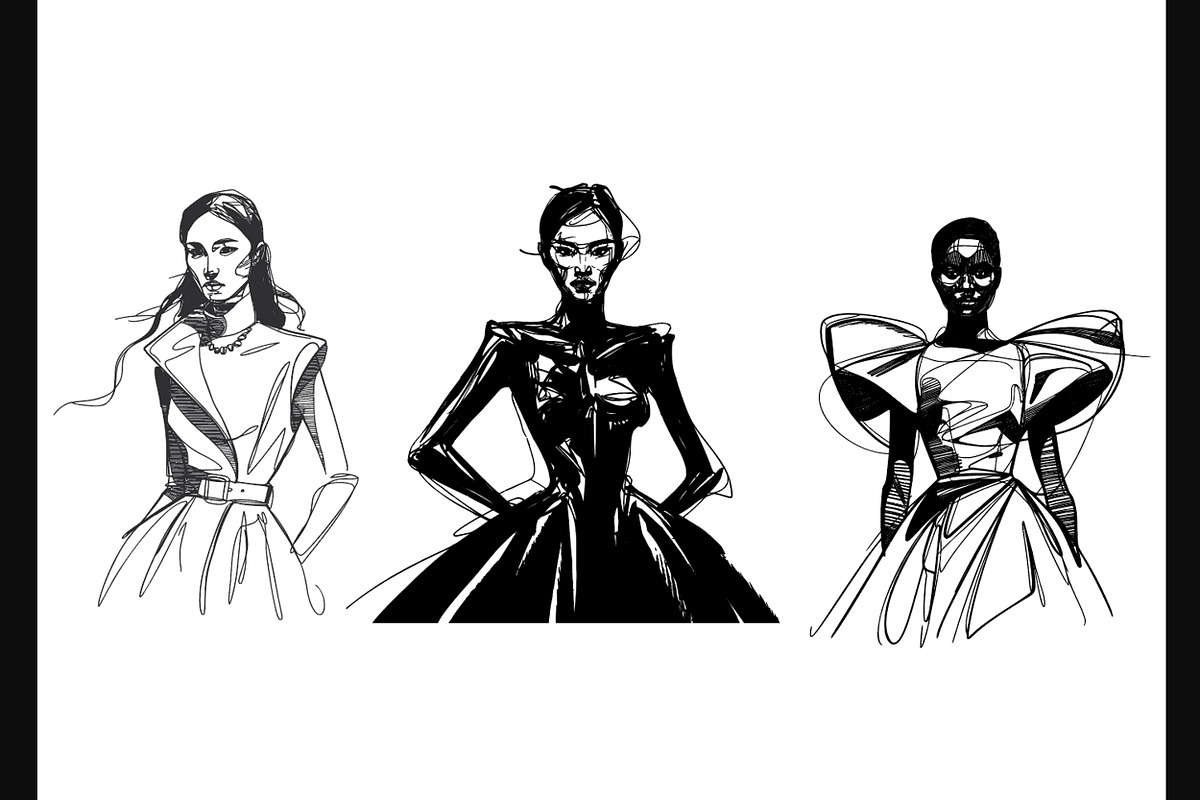 Custom fashion illustration, a Person Illustration by SketchArtStudio (Photo 4 of 12)