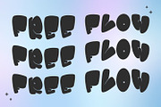 Boizz Graffiti Bubble Display Font, a Handwritten Font by Maulana Creative (Thumbnail 5 of 7)