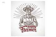 Happy Farmer, a Work Illustration by Countryside life (Thumbnail 14 of 16)