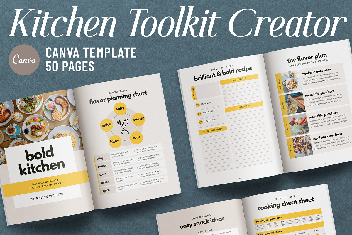 Kitchen Toolkit Creator Template