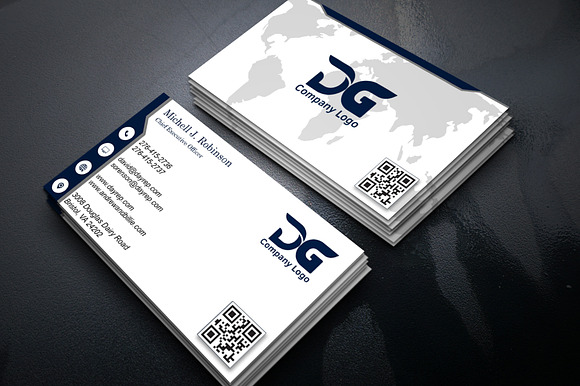 Modern Real Estate Card Template preview 7