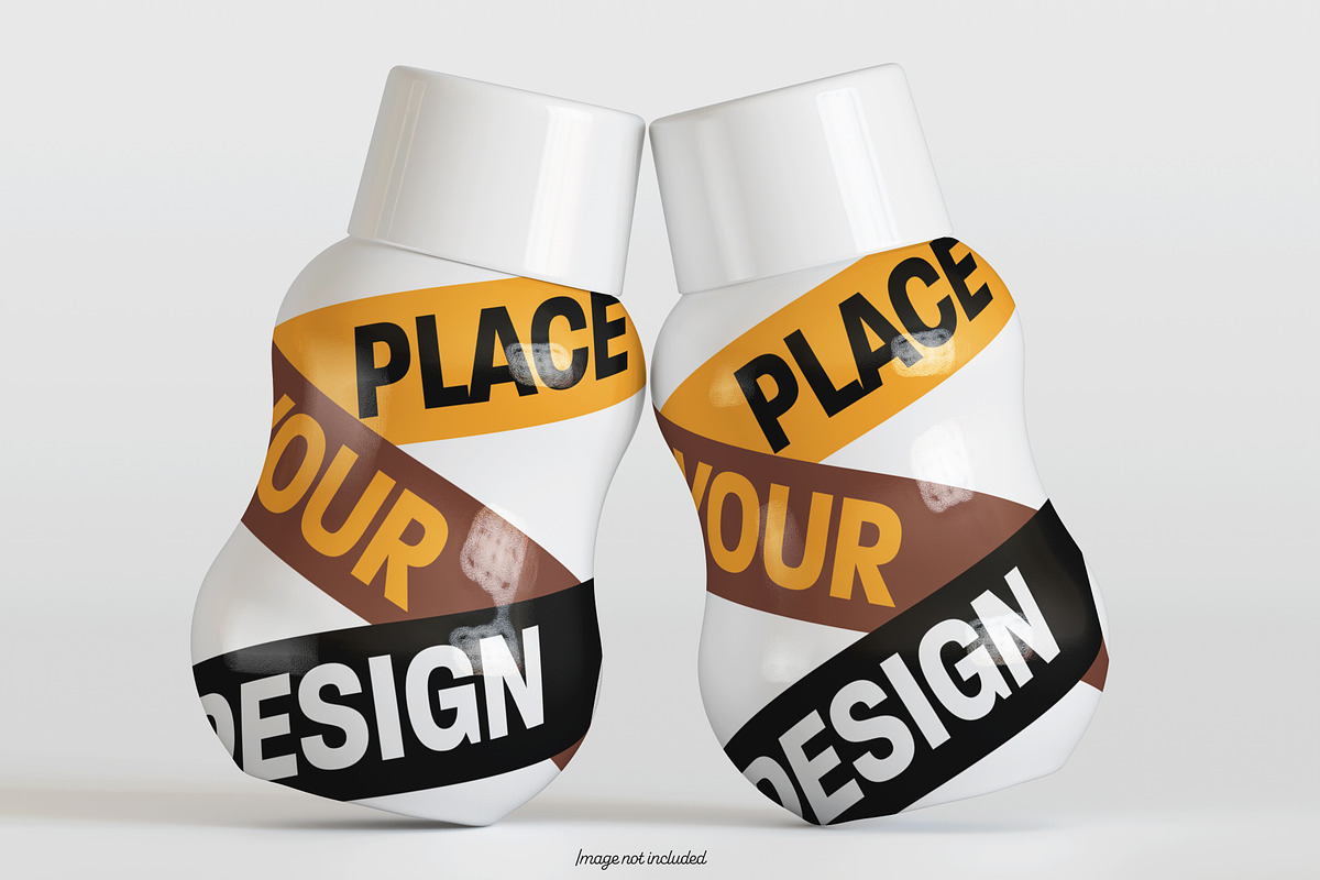 Baby bottle mockup bundles, a Cups & Container Mockup by Ambo Ampeng (Photo 12 of 32)