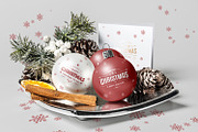 Christmas Ball Mock-up, a Merchandise Mockup by Yogurt86 (Thumbnail 8 of 13)