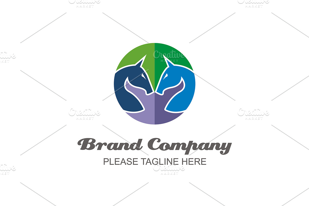 20 Logo Horse Templates Bundle, a Branding & Logo Template by Friendesigns (Photo 5 of 21)