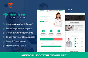 Mediflex - Medical Doctor Template