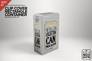 ClipCover Rectangle Container Mockup, a Product Mockup by INCDesign (Thumbnail 1 of 5)