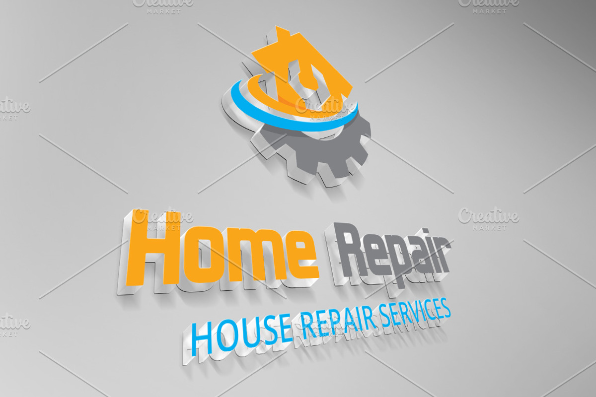 House Repair Logo, a Branding & Logo Template by Designoo (Photo 3 of 6)