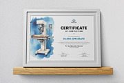X-ray Operator Certificate, a Stationery Template by DesignDevisers (Thumbnail 3 of 10)