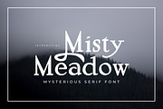 Misty Meadow - Mystical Serif Font, a Serif Font by AndrewPixel (Thumbnail 1 of 8)