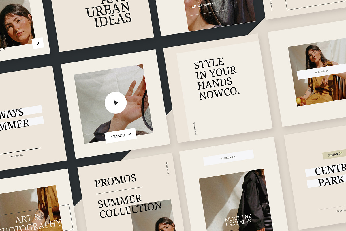Megan Co. Social Media Kit, a Social Media Template by Design District (Photo 4 of 7)