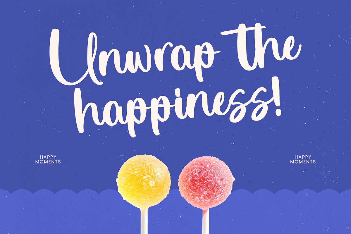 Dhaytime Bracket Bold Handwritten, a Script Font by Letterena Studios Script (Photo 2 of 20)