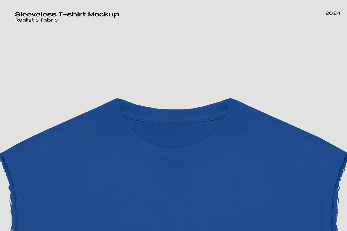 SLEEVELESS T-SHIRT MOCKUP, an Apparel Mockup by Voyage Studio (Photo 2 of 4)