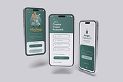 Mobile App Mockup, an iPhone Mockup by xavier_studio (Thumbnail 4 of 5)
