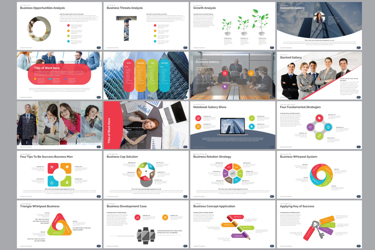 Corpoclean Powerpoint Template, a Presentation Template by GreenDesign (Photo 4 of 4)